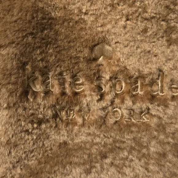 Kate Spade Brown Faux Fur Tote Bag - Picture 4 of 12